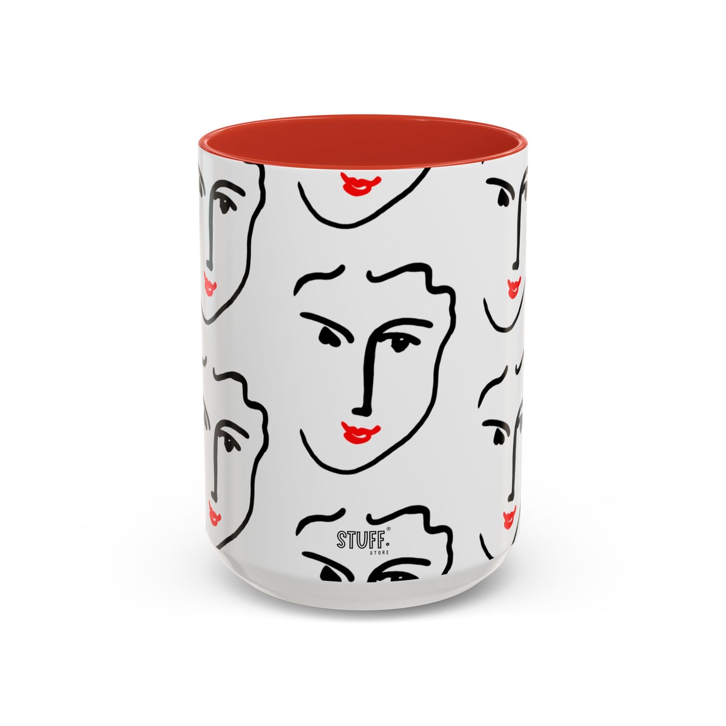 Nadia Cup | Matisse-inspired two-tone mug - 330ml