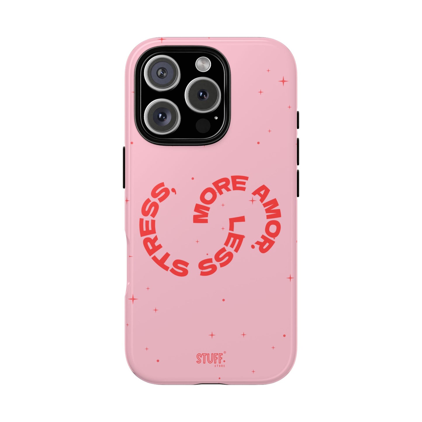 More Amor Case | Coque résistante double protection avec phrase Bienveillante