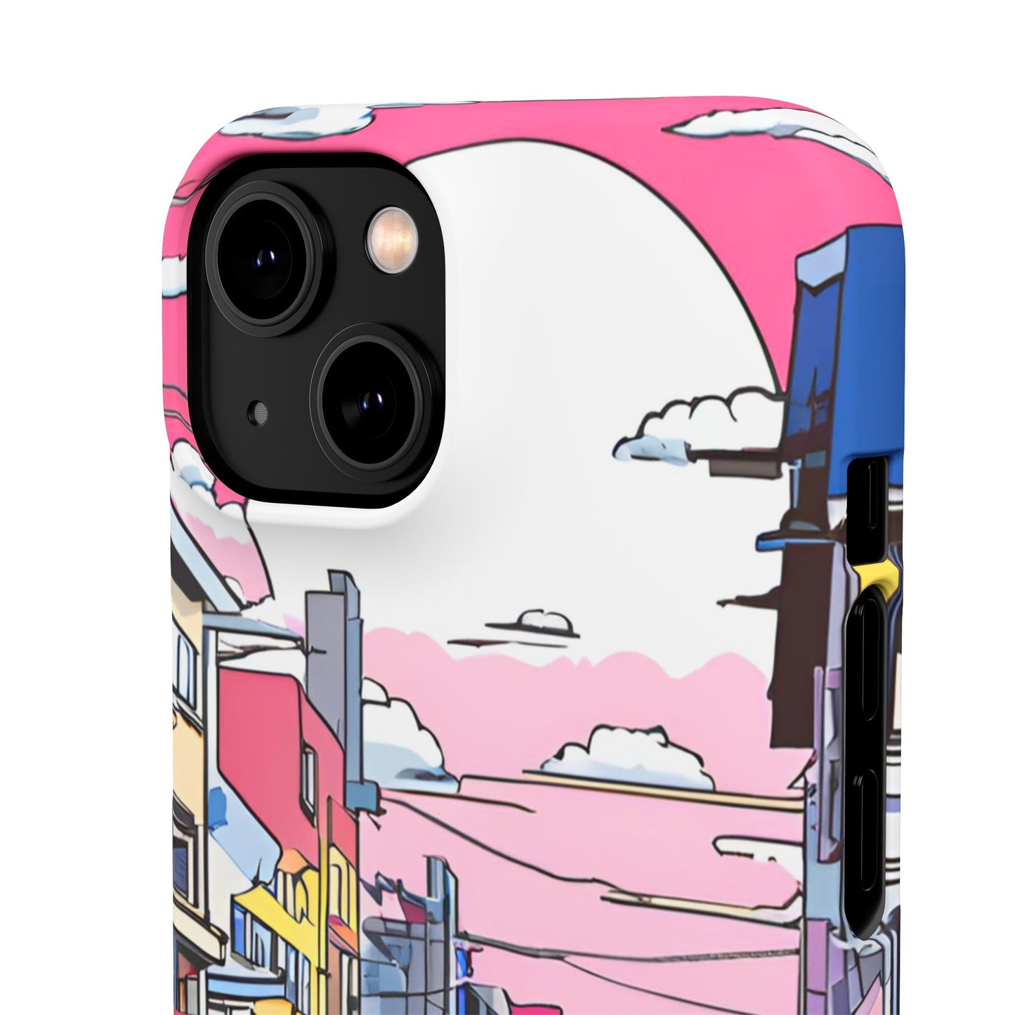 Pop Art Sunset | Coque snap légère et résistante inspiration Lichtenstein