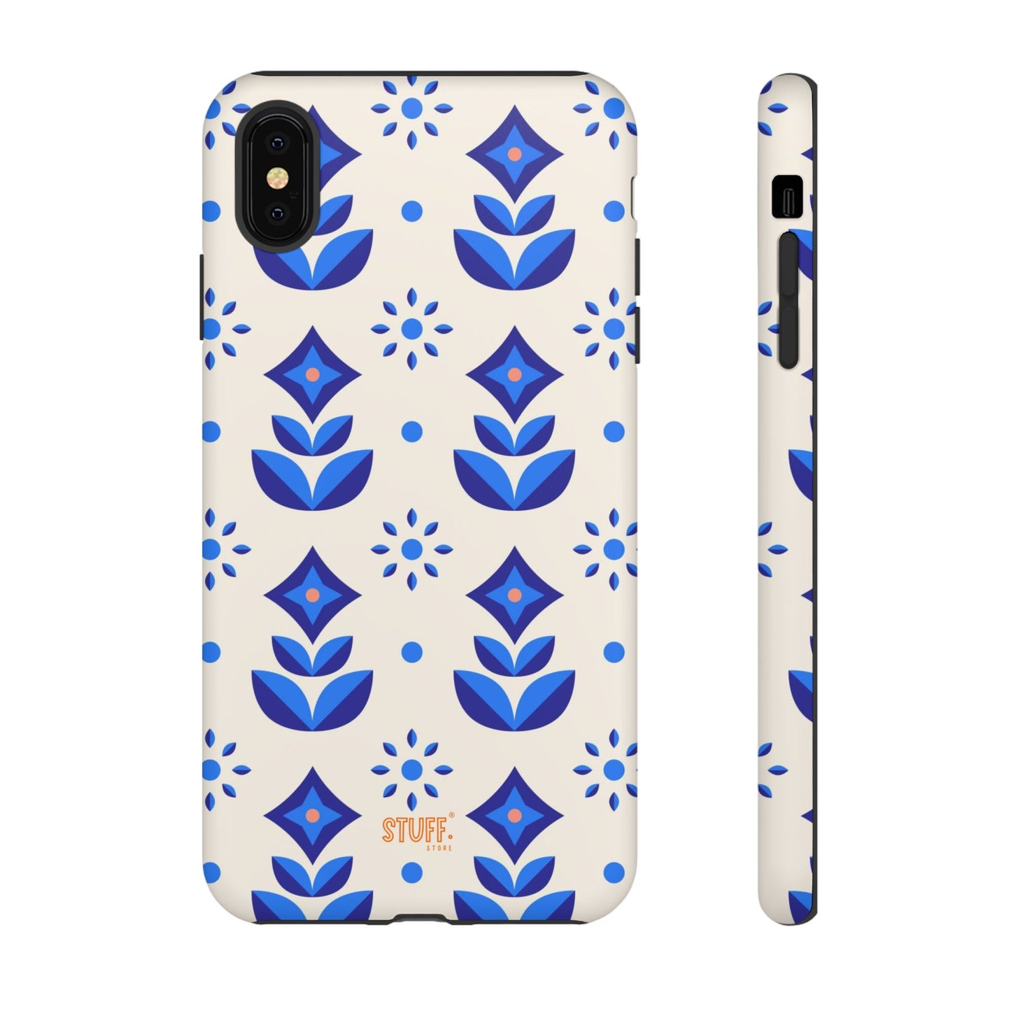 Floral Case | Coque résistante double protection avec Design Fleuri