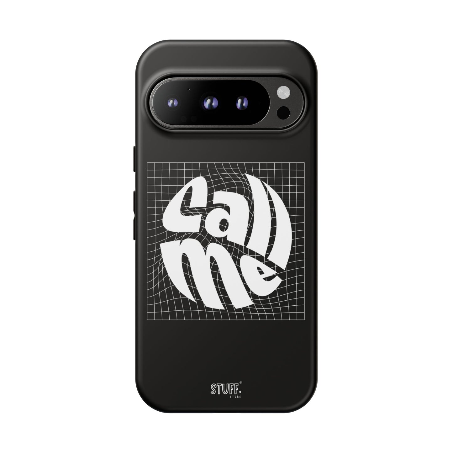 Call Me Case | Coque résistante double protection - Noir Effet Mat