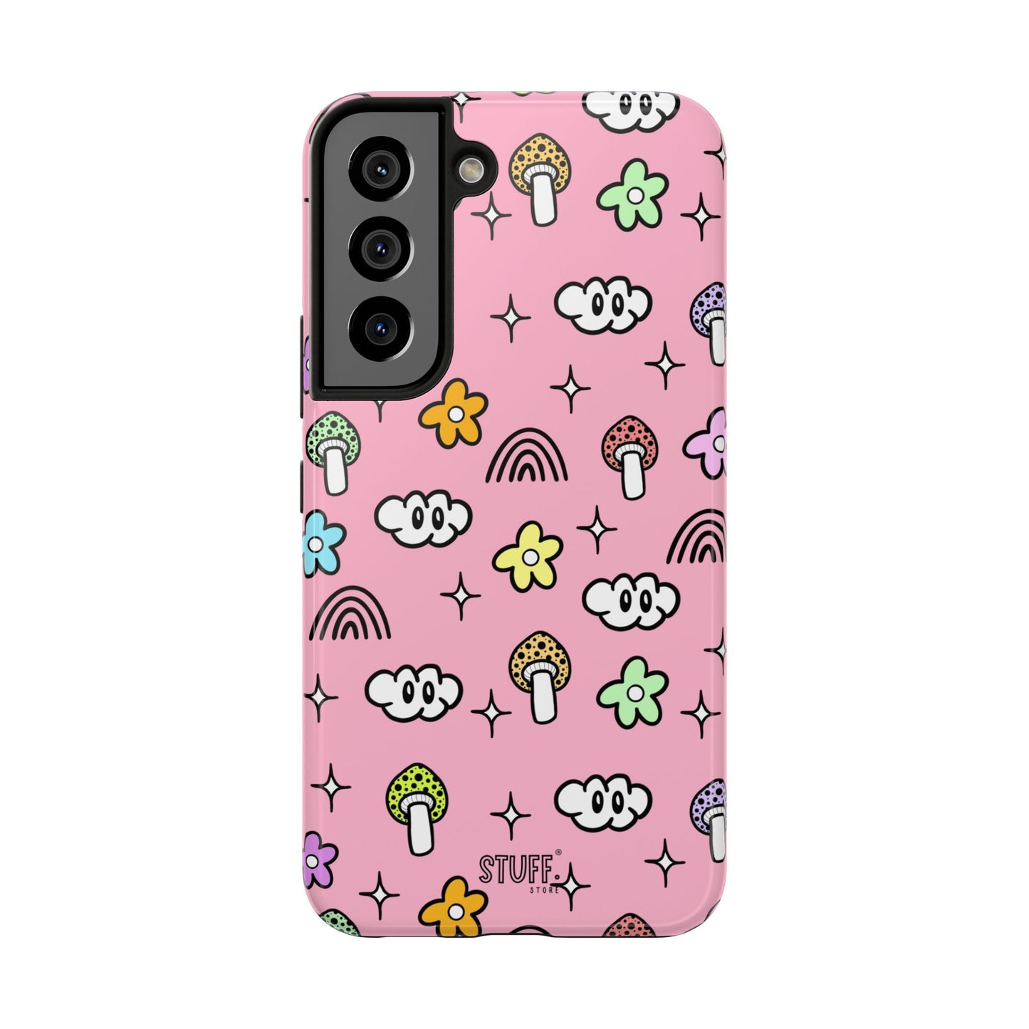 Pixie Case | Coque résistante double protection | Pixie Collection - Pink Matte Effect
