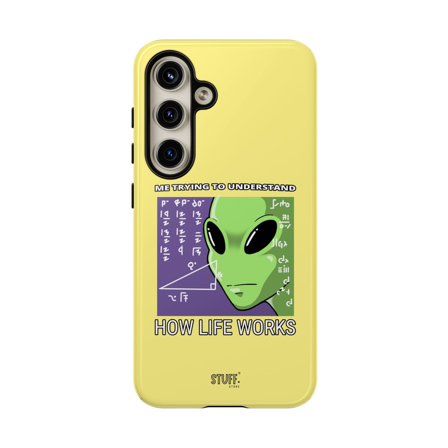 Confused Alien Case | Coque résistante Dual Protect anti-choc