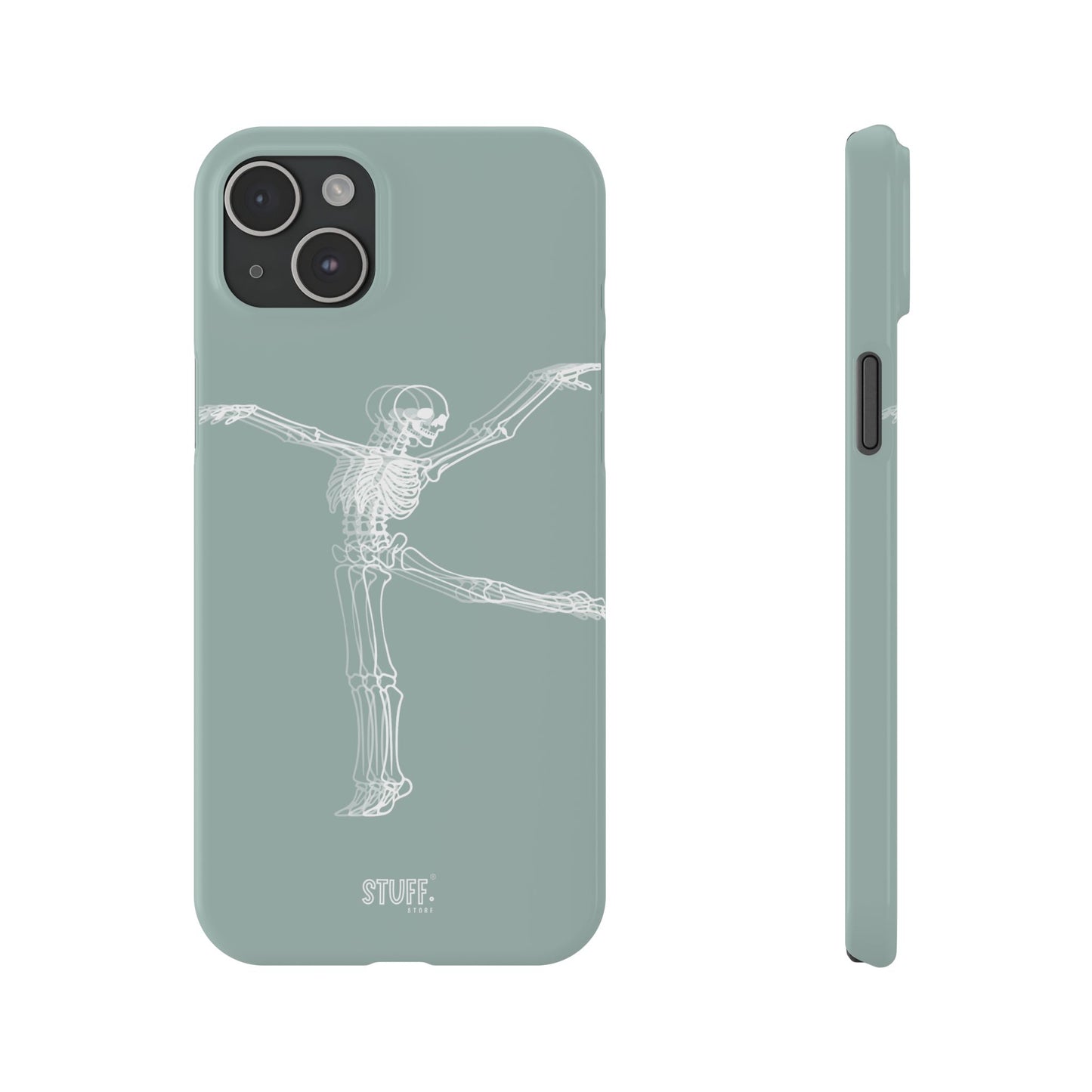 Bone-a-Rina | Coque slim durable et anti-chocs avec Design de Squelette Ballerine