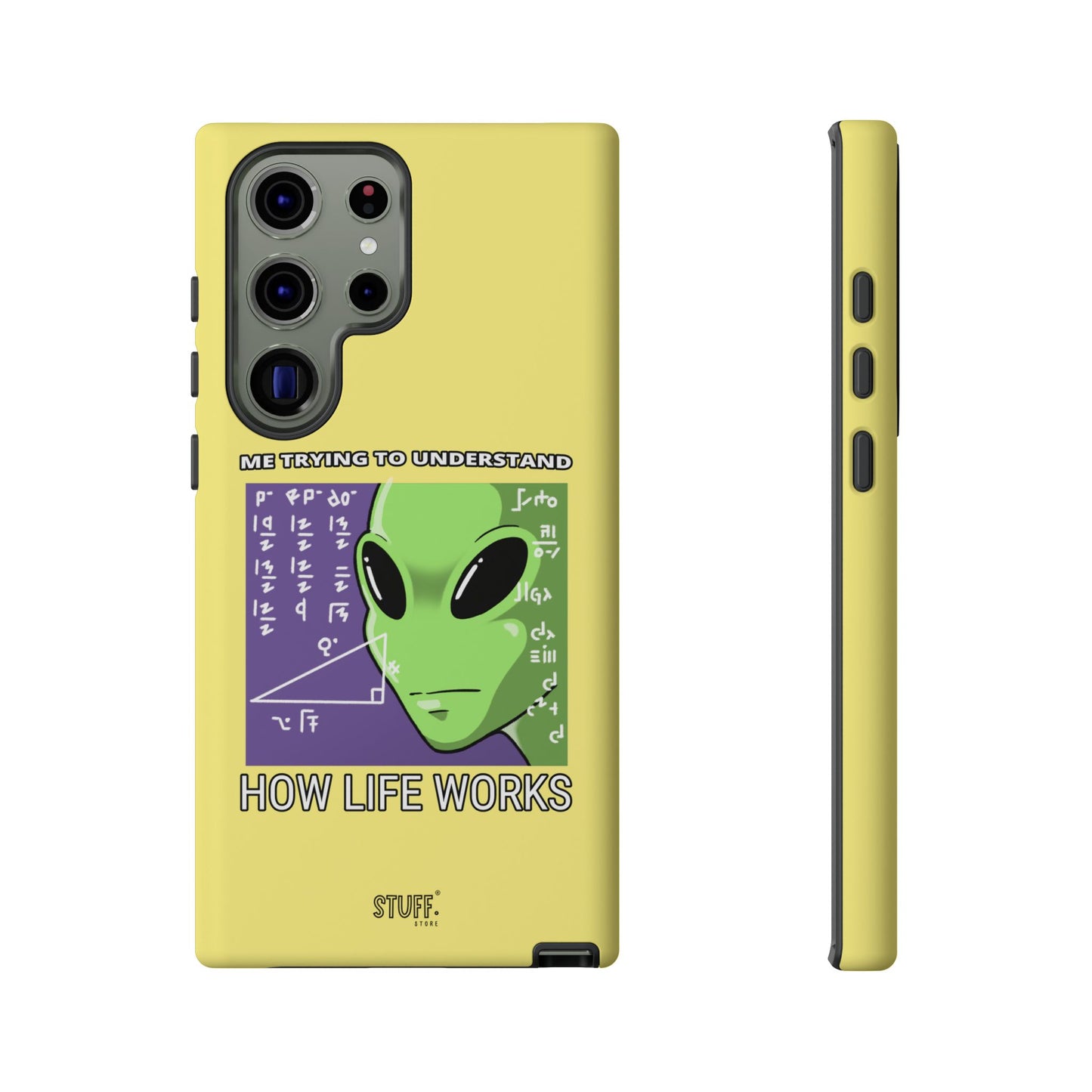 Confused Alien Case | Coque résistante Dual Protect anti-choc