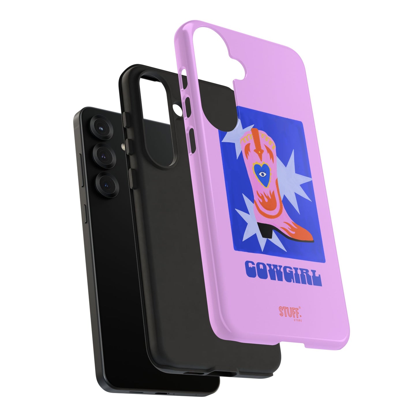 Cowgirl Case | Cose résistante double protection avec Design Western