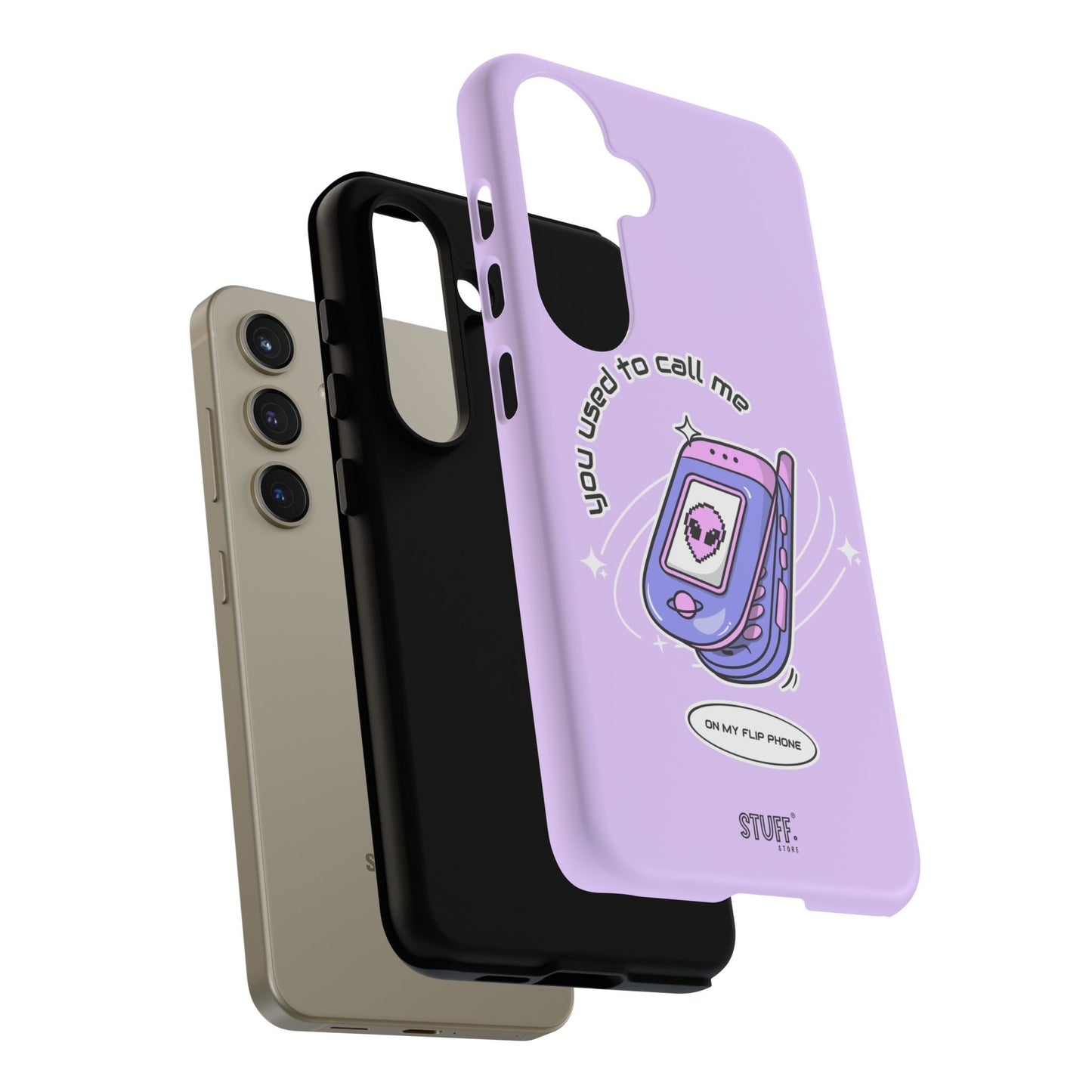 Flip Phone Case | Coque résistante double protection avec Design Y2K