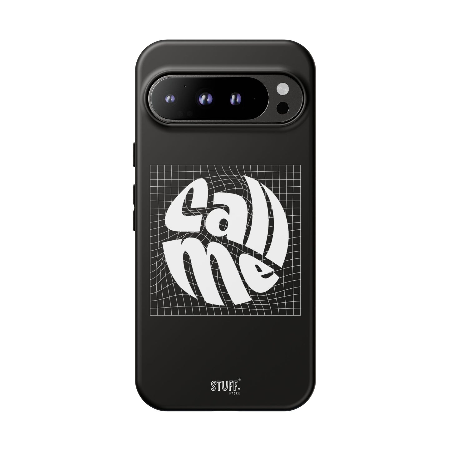 Call Me Case | Coque résistante double protection - Noir Effet Mat