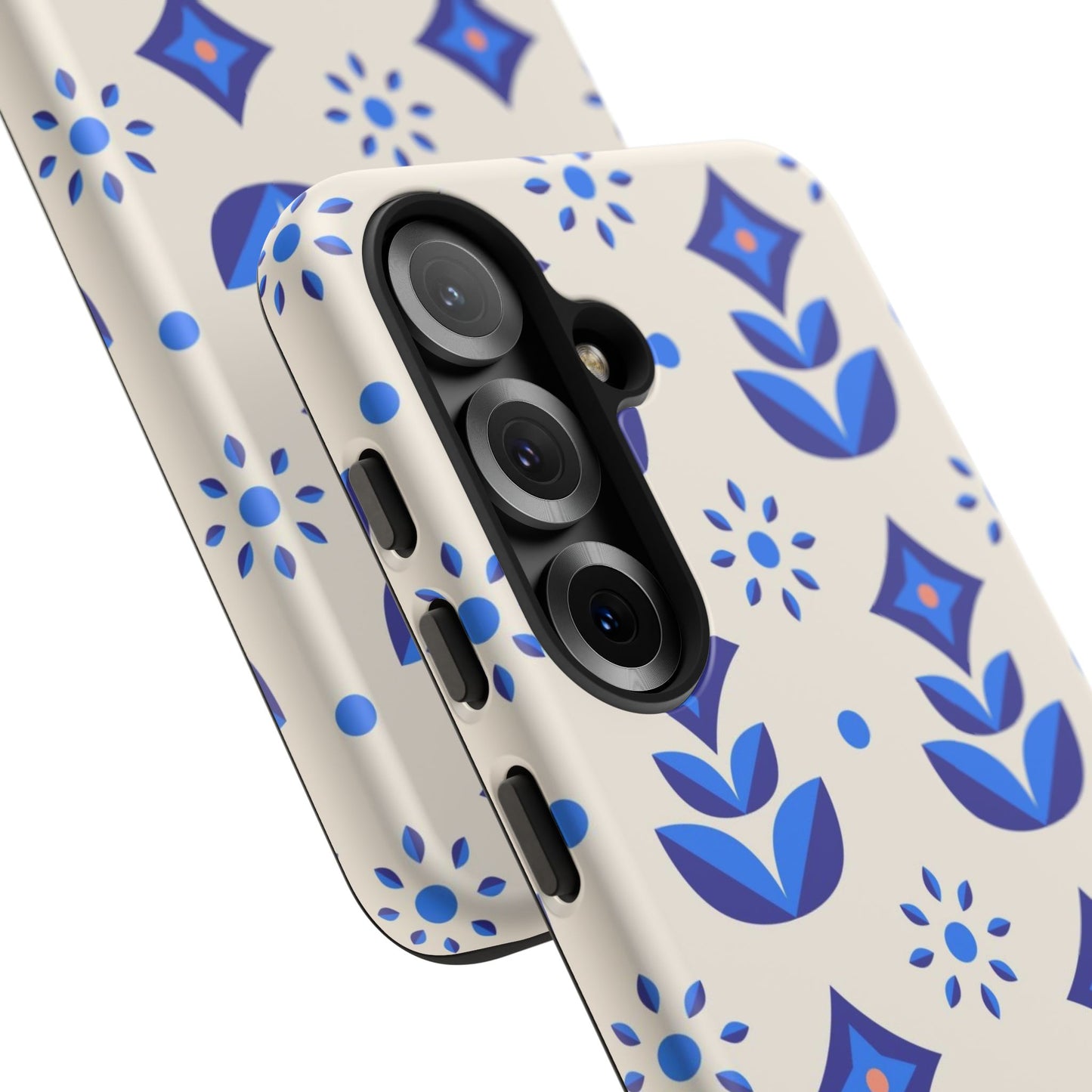 Floral Case | Coque résistante double protection avec Design Fleuri