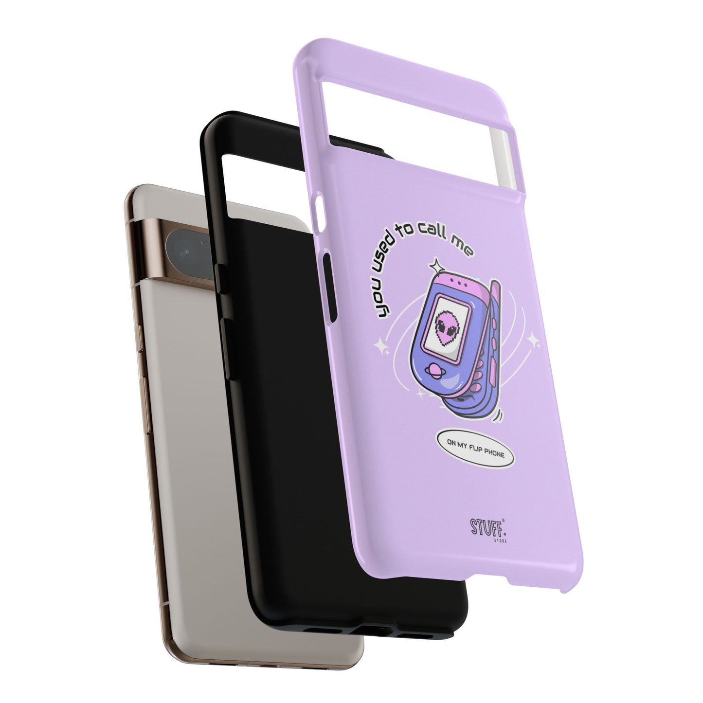 Flip Phone Case | Coque résistante double protection avec Design Y2K