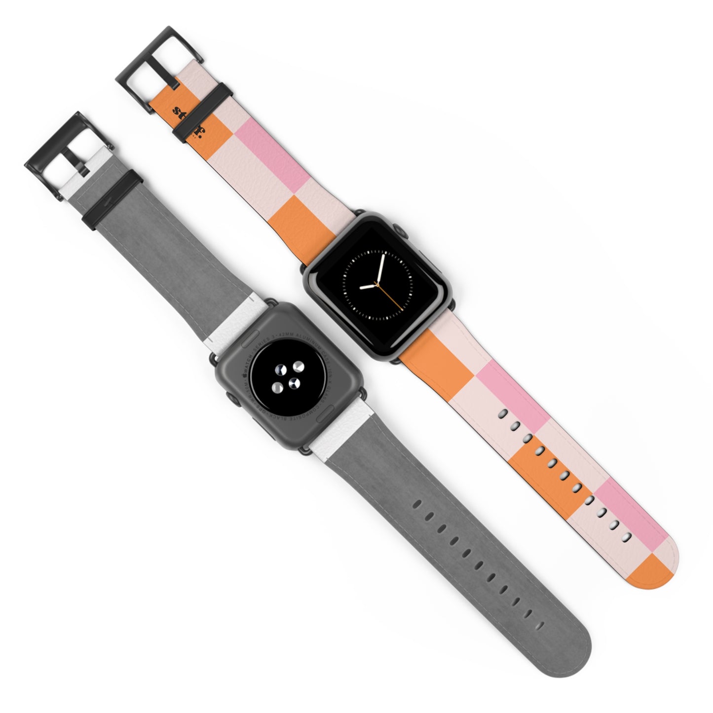 Peachy Band | bracelet Apple Watch simili cuir