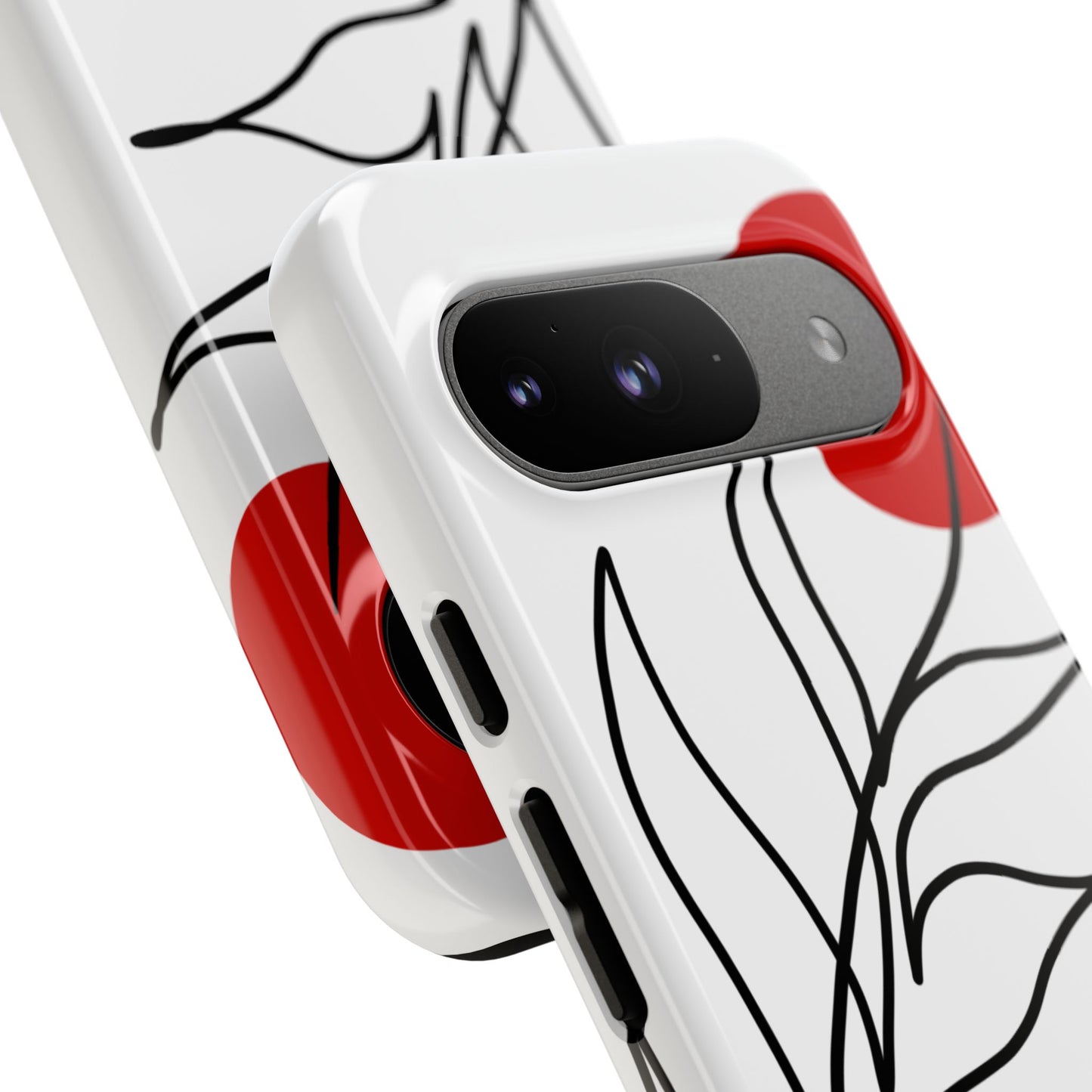 Red Sun Case | Coque résistante double protection avec Design Minimaliste