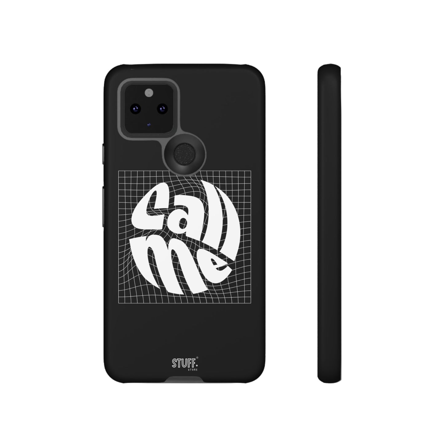 Call Me Case | Coque résistante double protection - Noir Effet Mat