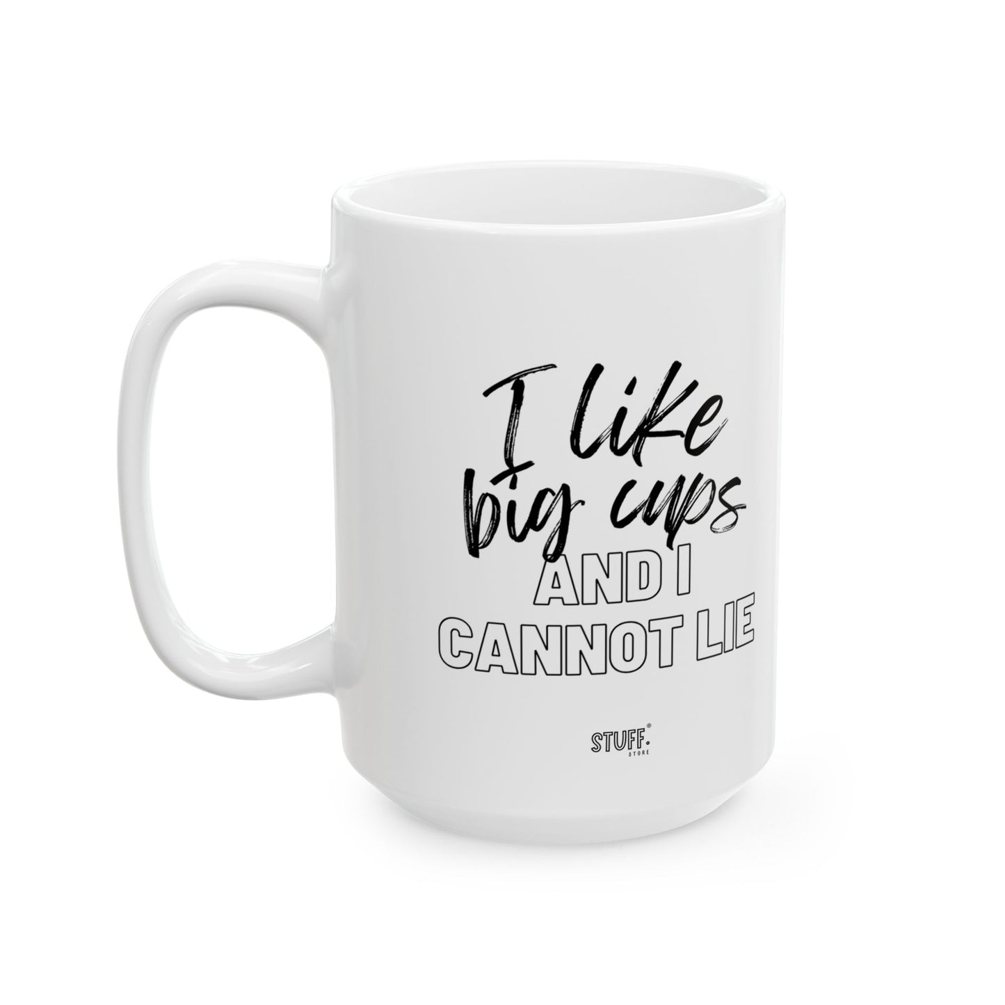 Big Cup | Mug en céramique avec phrase drôle — 440ml