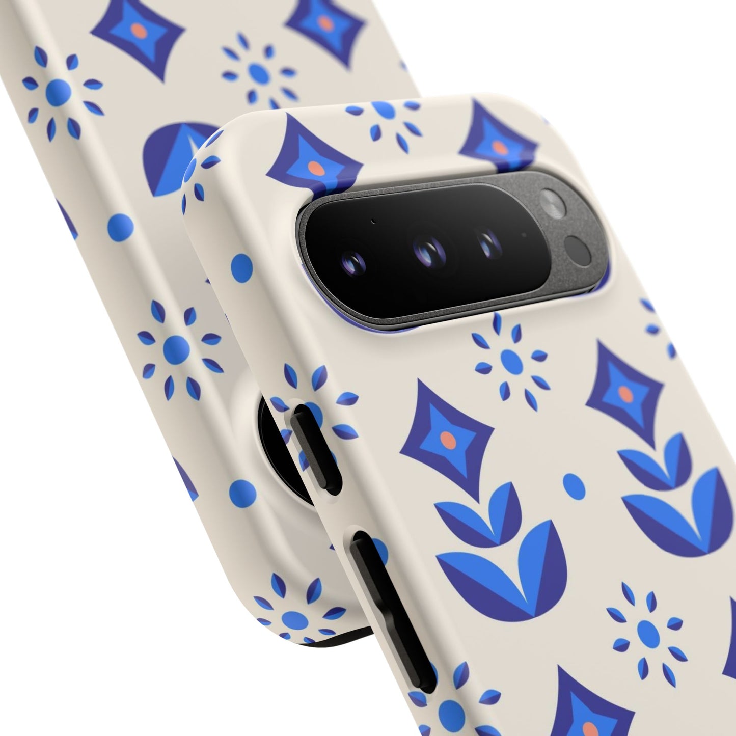 Floral Case | Coque résistante double protection avec Design Fleuri