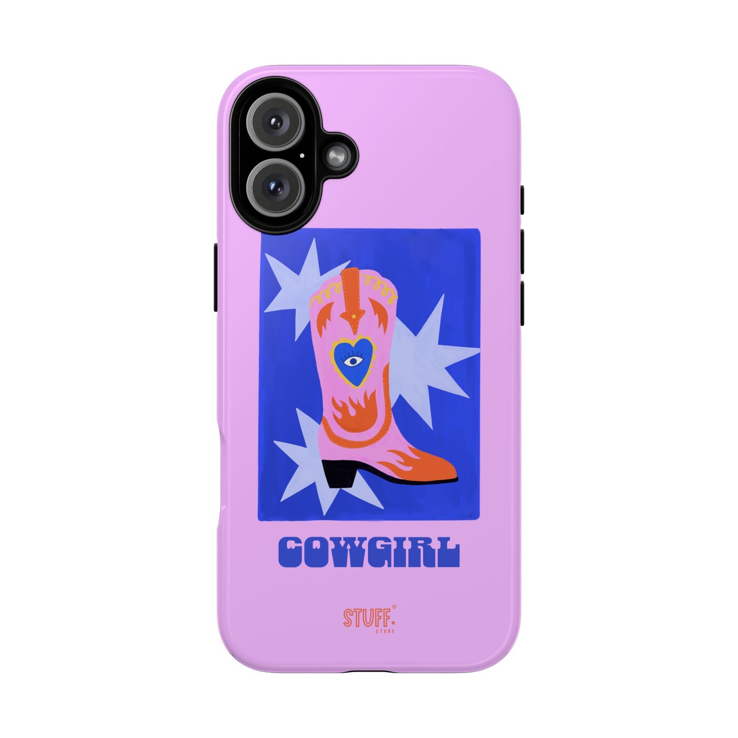 Cowgirl Case | Cose résistante double protection avec Design Western