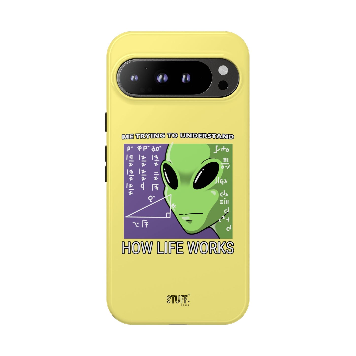 Confused Alien Case | Coque résistante Dual Protect anti-choc
