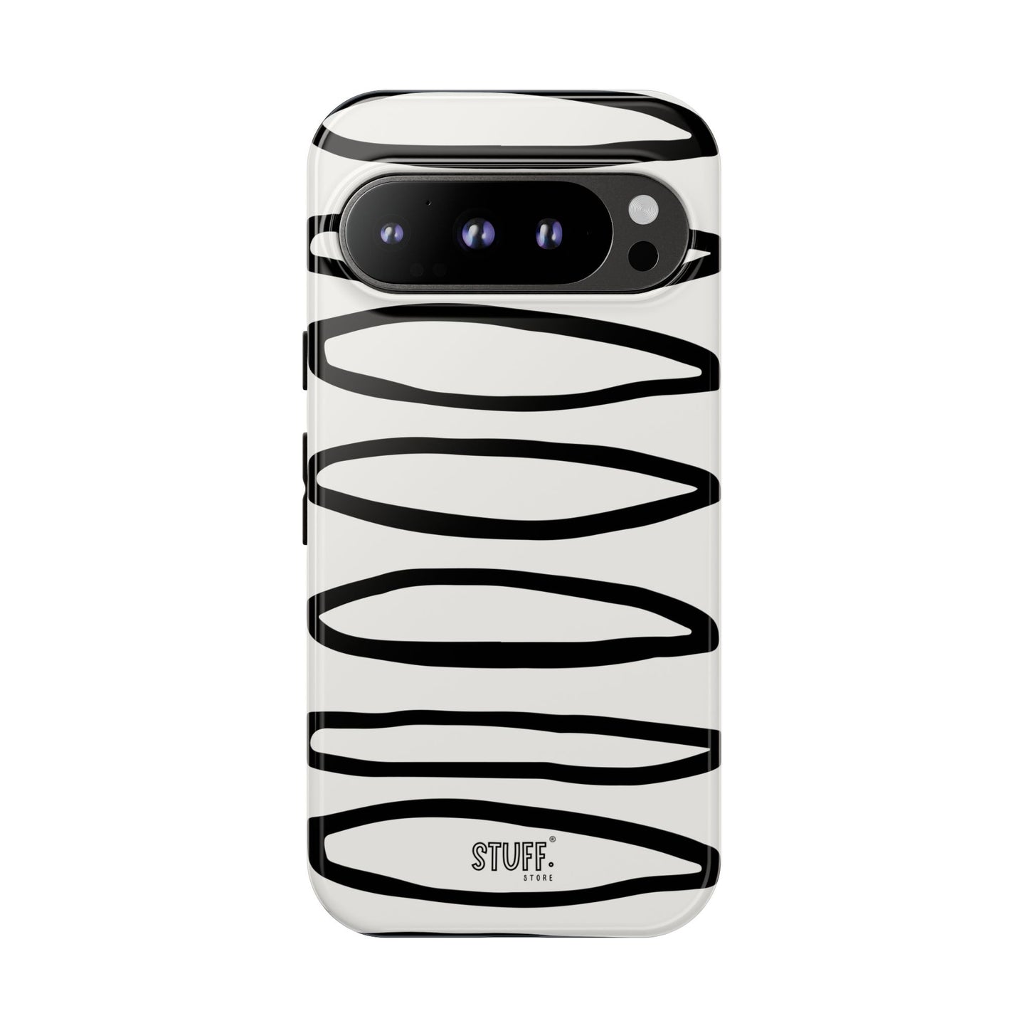 Loopy Case | Coque résistante double protection - Motif cercles abstraits