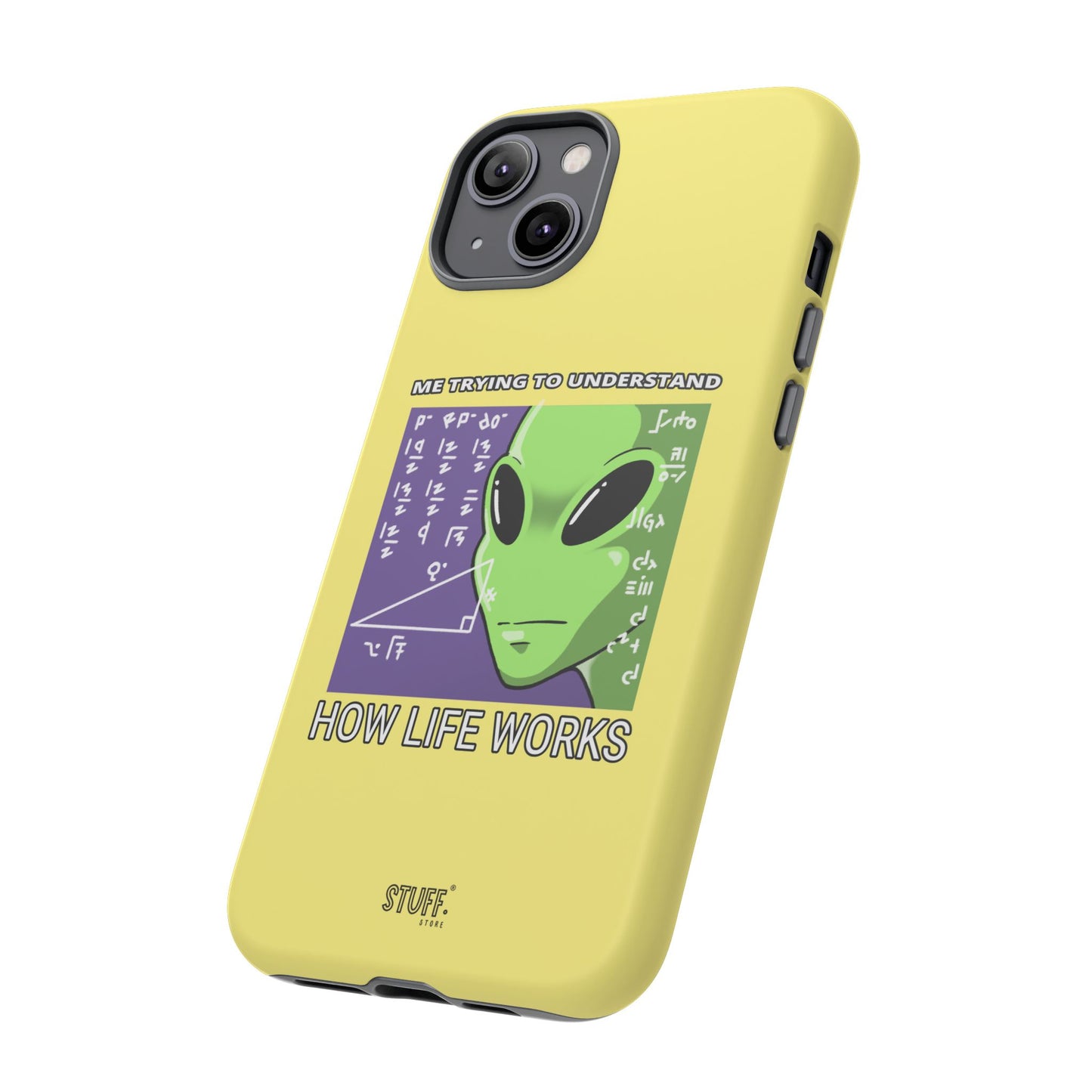 Confused Alien Case | Coque résistante Dual Protect anti-choc