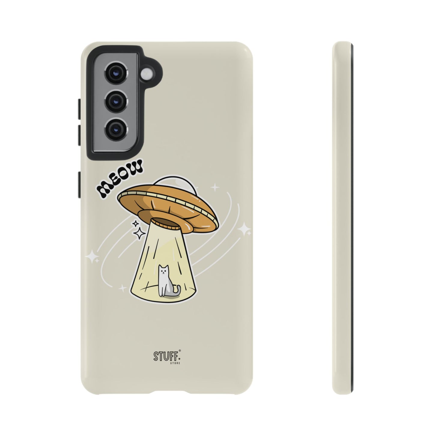 UFO Case | Coque résistante double protection avec Design OVNI fun