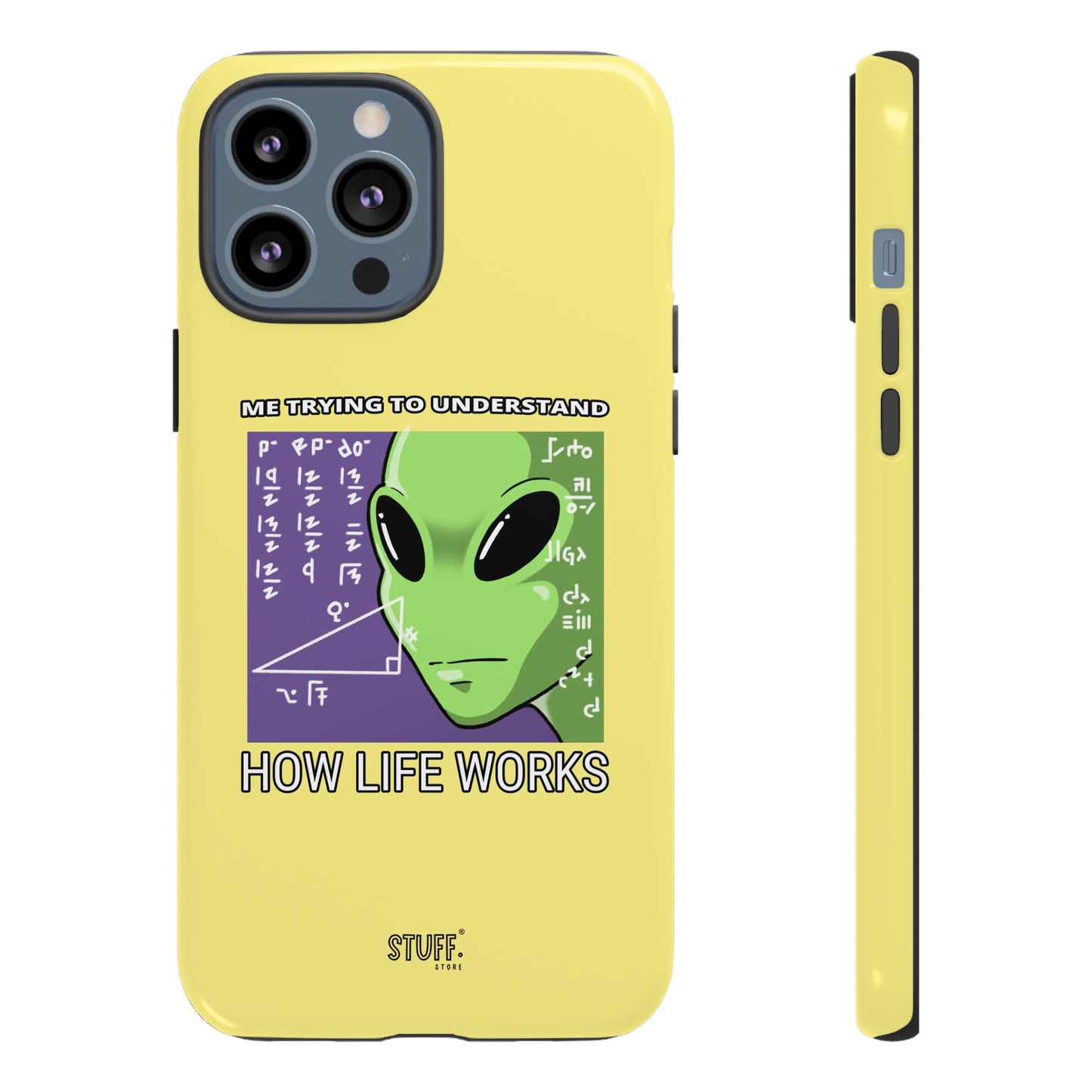 Confused Alien Case | Coque résistante Dual Protect anti-choc