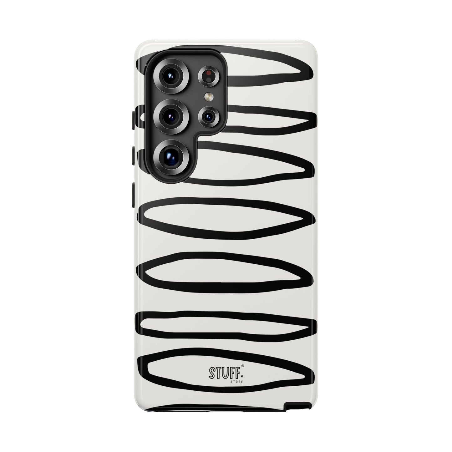 Loopy Case | Coque résistante double protection - Motif cercles abstraits