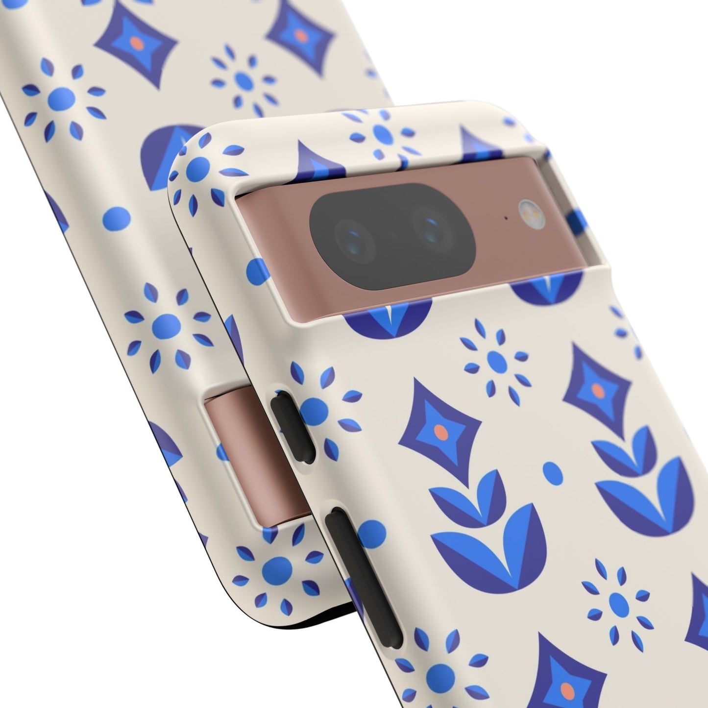 Floral Case | Coque résistante double protection avec Design Fleuri