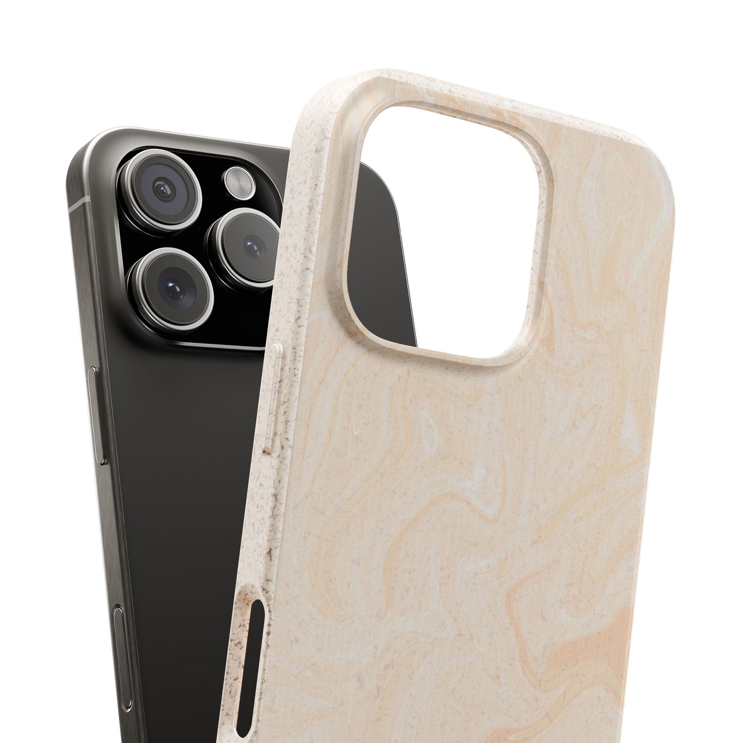 Liquid Marble Case | Coque Eco-Friendly en Bambou et Bioplastique Effet Marbré - Disponible avec Emballage Cadeau