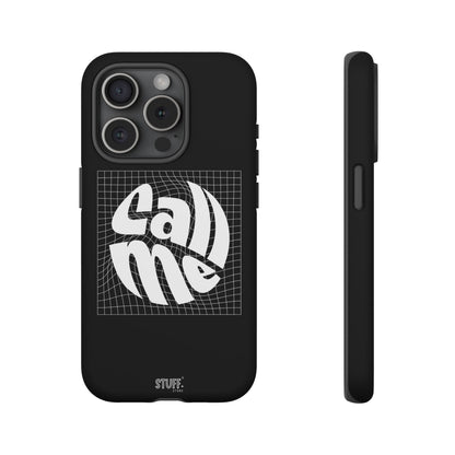 Call Me Case | Coque résistante double protection - Noir Effet Mat