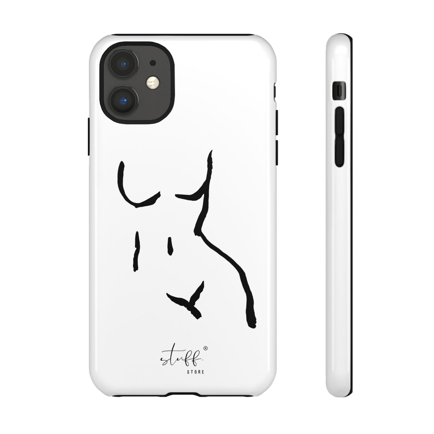 The Curve Case | Resistant double protection shell with Minimalist Design by Women