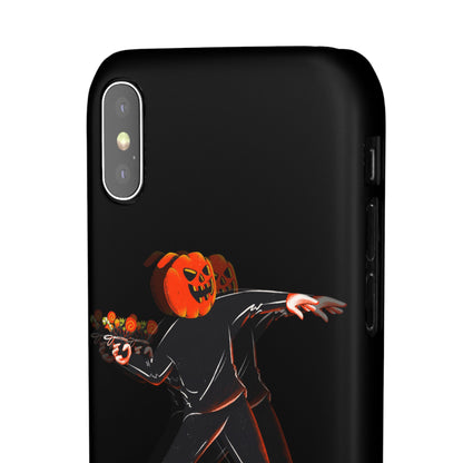 Pumpksy | Coque snap légère et résistante inspiration Banksy – Noir