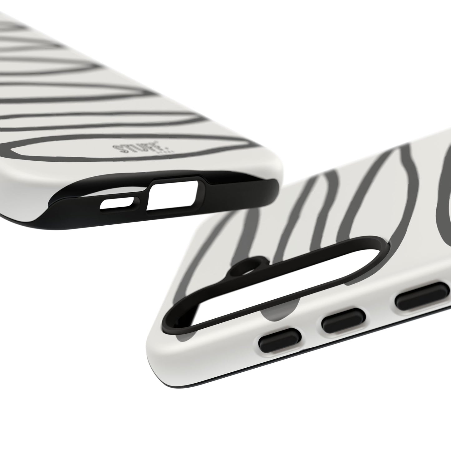 Loopy Case | Coque résistante double protection - Motif cercles abstraits
