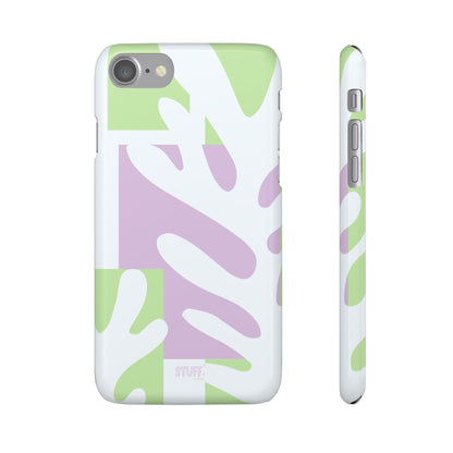 Natura Case | Coque snap légère et résistante avec Design Floral inspiration Matisse
