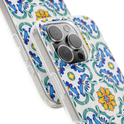Mediterranea Case | Coque flexible et légère — Motif mosaïque méditerrannéen
