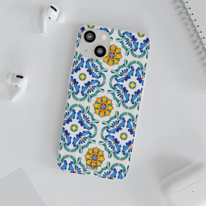 Mediterranea Case | Coque flexible et légère — Motif mosaïque méditerrannéen
