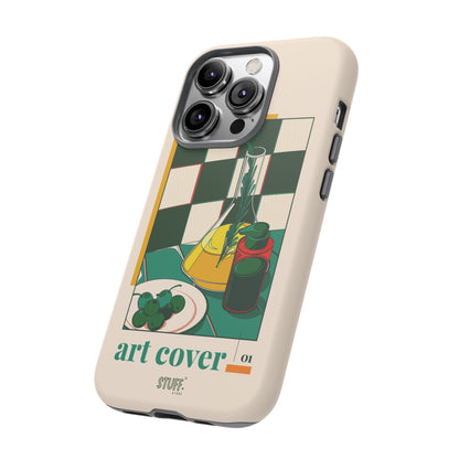 Olio d'Amore Case | Coque résistante double protection avec Design artistique Rétro