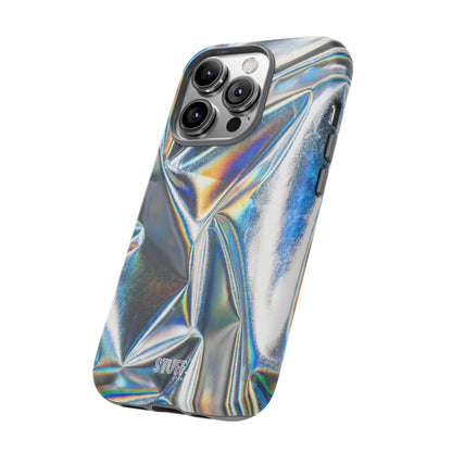 Metallic Case | Coque résistante double protection anti-choc - Effet Métallique