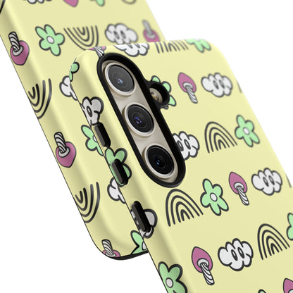 Pixie Case | Coque résistante double protection — Collection Pixie — Jaune