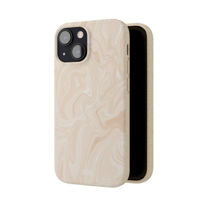 Liquid Marble Case | Coque Eco-Friendly en Bambou et Bioplastique Effet Marbré - Disponible avec Emballage Cadeau