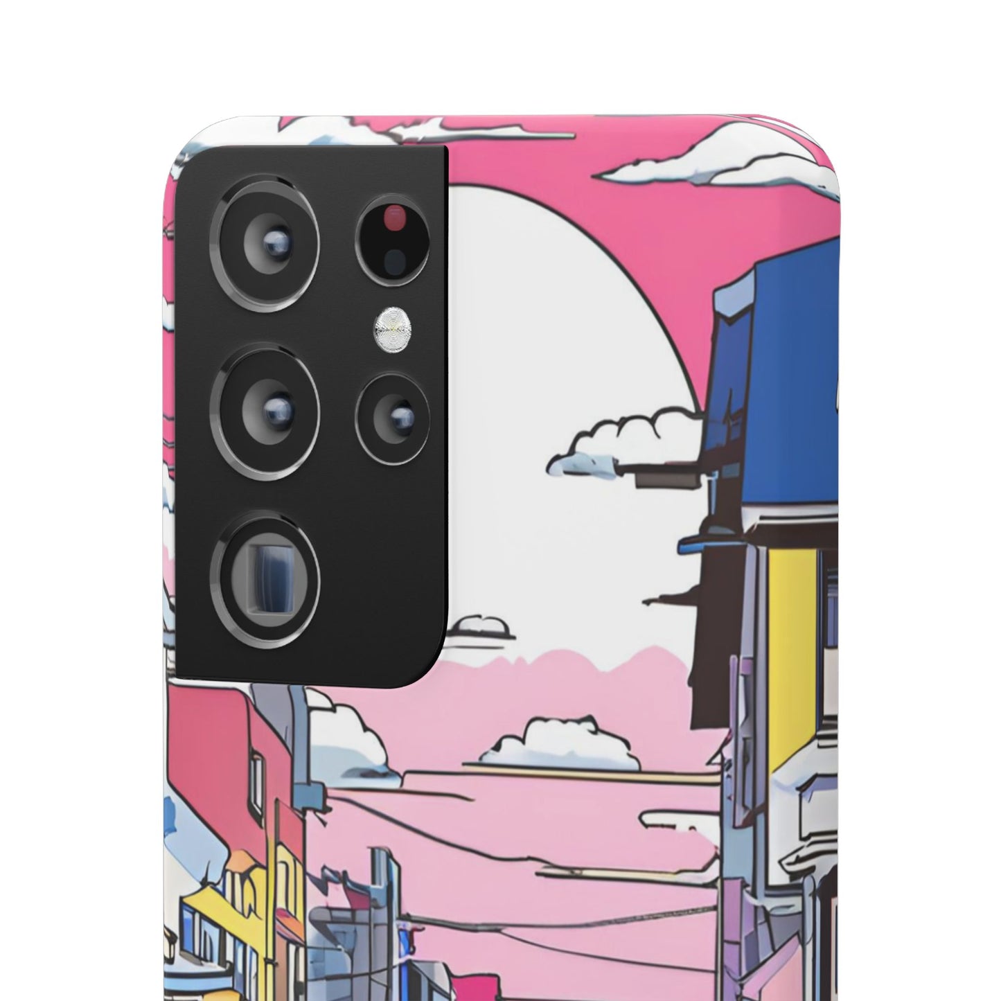 Pop Art Sunset | Coque snap légère et résistante inspiration Lichtenstein