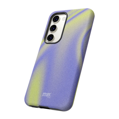Vibrant Case | Coque résistante double protection anti-choc - Violet & Jaune