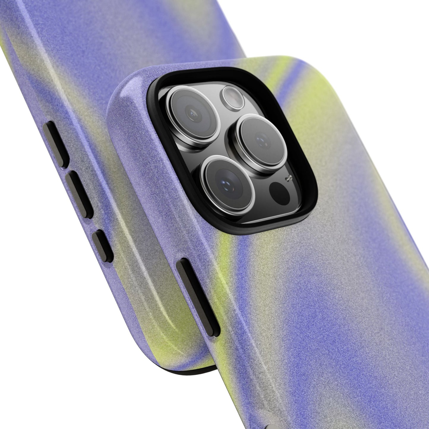 Vibrant Case | Coque résistante double protection anti-choc - Violet & Jaune