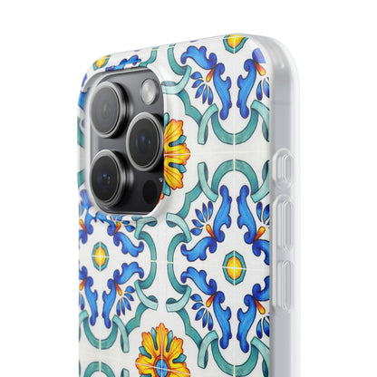 Mediterranea Case | Coque flexible et légère — Motif mosaïque méditerrannéen