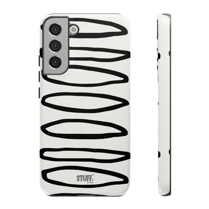 Loopy Case | Coque résistante double protection - Motif cercles abstraits
