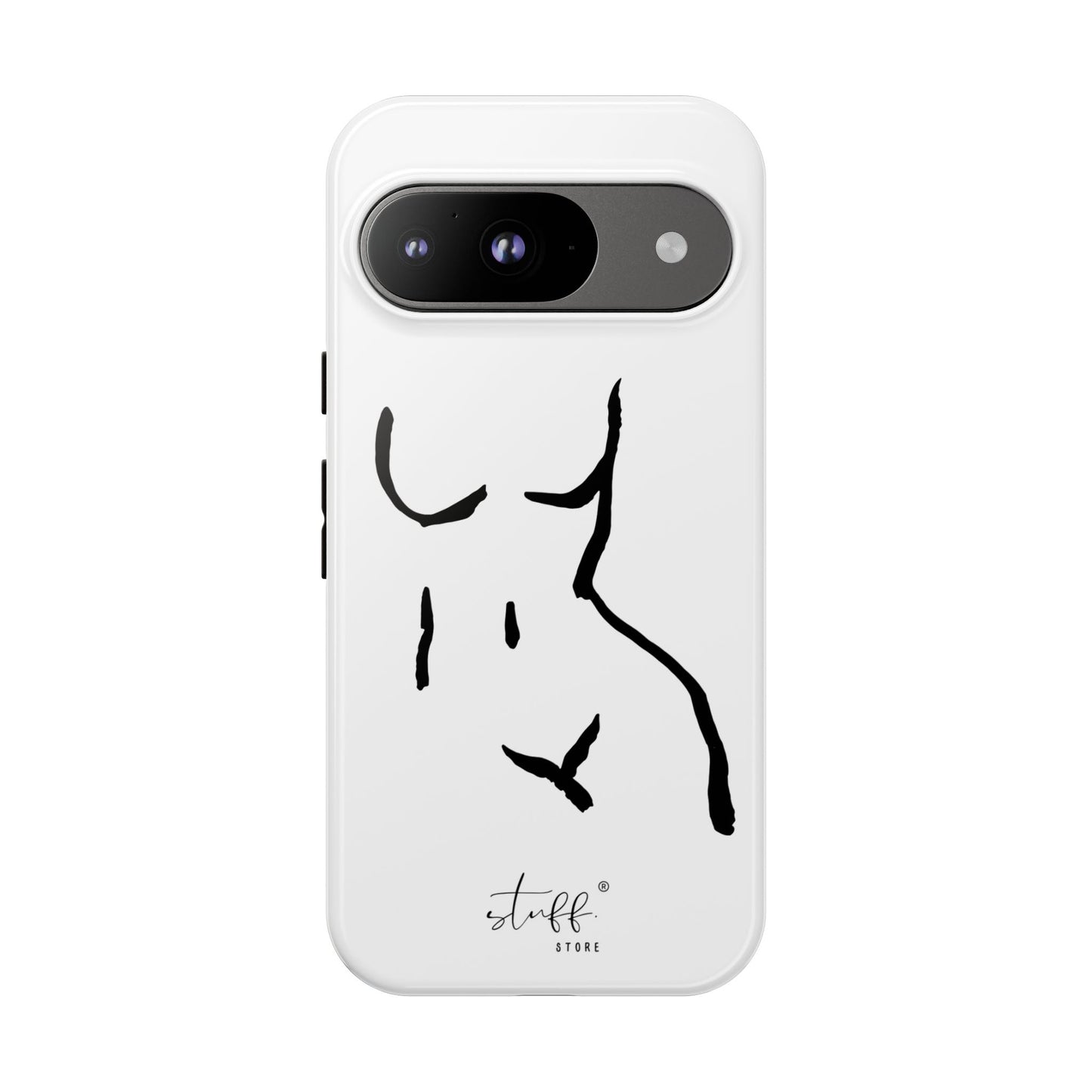 The Curve Case | Resistant double protection shell with Minimalist Design by Women