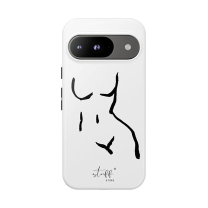 The Curve Case | Resistant double protection shell with Minimalist Design by Women
