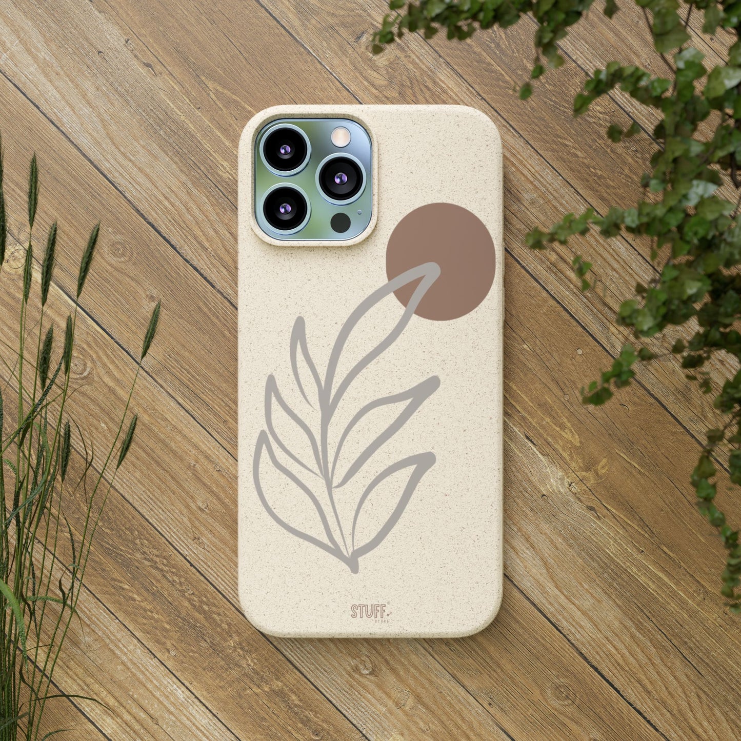 Boho Sunset | Eco-Friendly hull in Bamboo and Bioplastic with Bohemian Design - Gift wrapping available