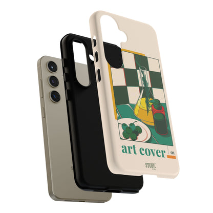 Olio d'Amore Case | Coque résistante double protection avec Design artistique Rétro