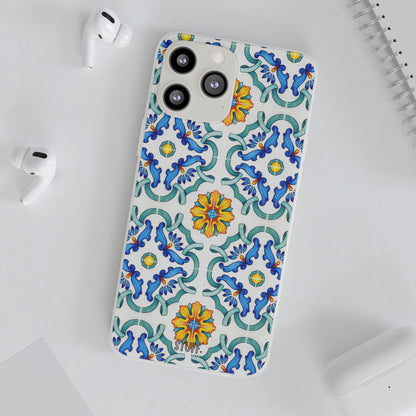 Mediterranea Case | Coque flexible et légère — Motif mosaïque méditerrannéen