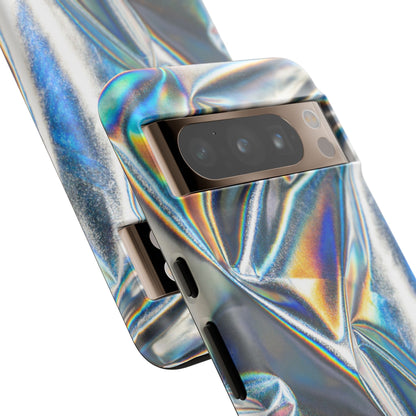 Metallic Case | Coque résistante double protection anti-choc - Effet Métallique